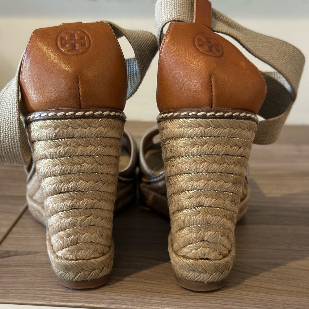 Tory Burch Adonis Espadrille Wedge - 38